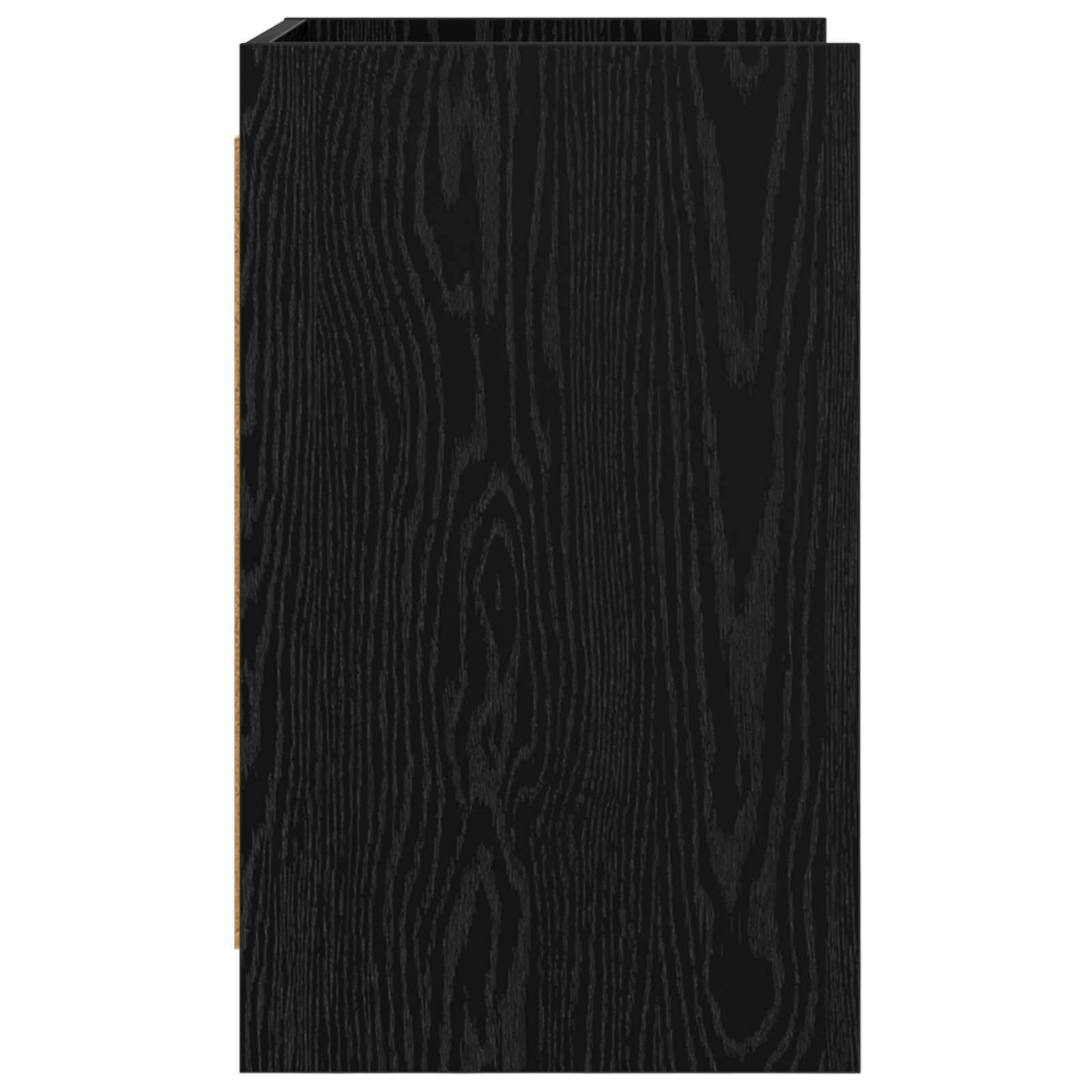 Noční Stolky 2 Pcs Černý Dub 40 X 36 X 60 Cm Kompozitní Dřevo