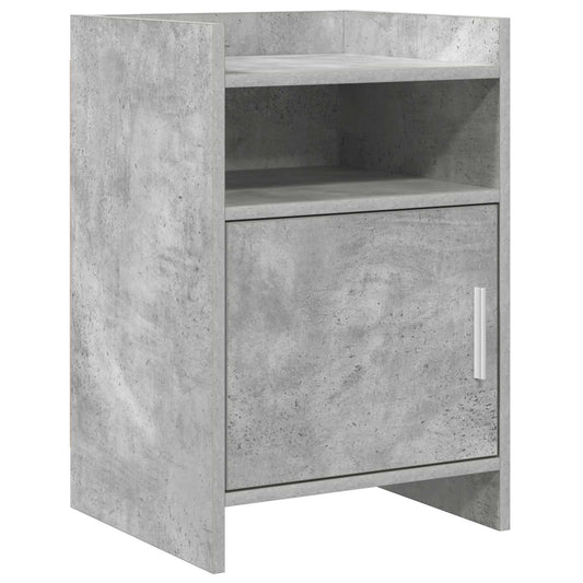 Noční Stolky Betonově Šedá 40 X 36 X 60 Cm Kompozitní Dřevo