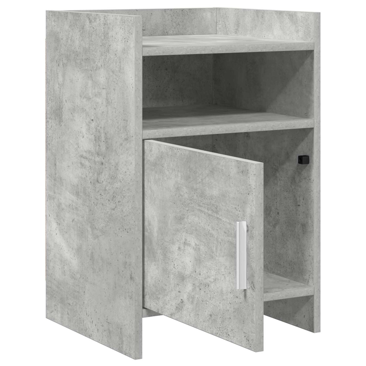 Noční Stolky 2 Pcs Betonově Šedá 40 X 36 X 60 Cm