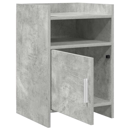Noční Stolky 2 Pcs Betonově Šedá 40 X 36 X 60 Cm