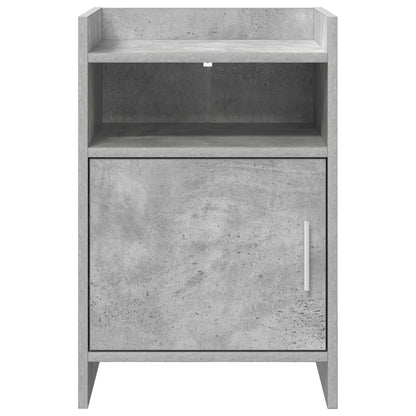 Noční Stolky 2 Pcs Betonově Šedá 40 X 36 X 60 Cm