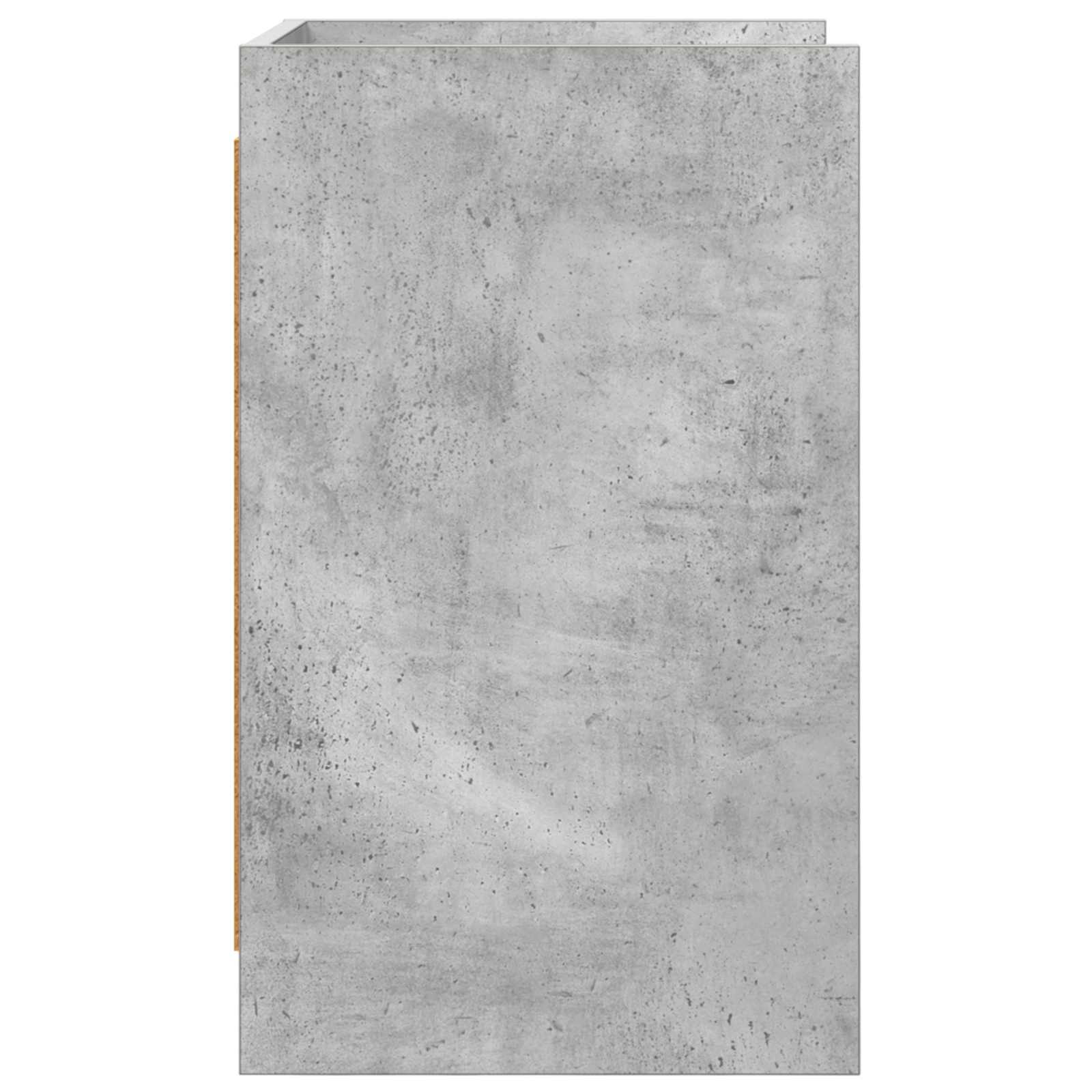 Noční Stolky 2 Pcs Betonově Šedá 40 X 36 X 60 Cm