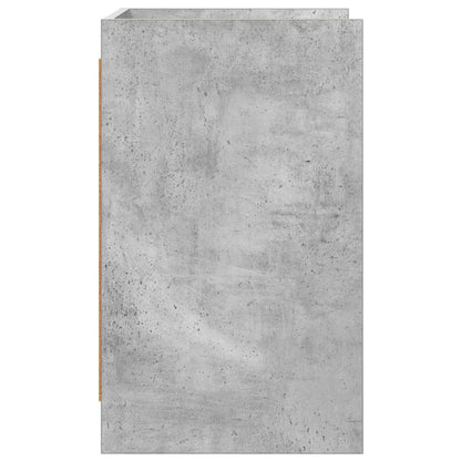 Noční Stolky 2 Pcs Betonově Šedá 40 X 36 X 60 Cm