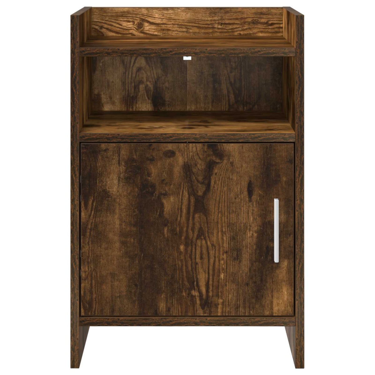 Noční Stolky 2 Pcs Kouřový Dub 40 X 36 X 60 Cm Kompozitní Dřevo