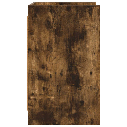 Noční Stolky 2 Pcs Kouřový Dub 40 X 36 X 60 Cm Kompozitní Dřevo