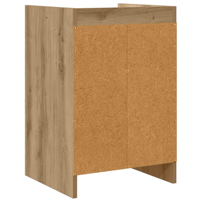 Noční Stolky 2 Ks Dub Artisan 40 X 36 X 60 Cm Kompozitní Dřevo