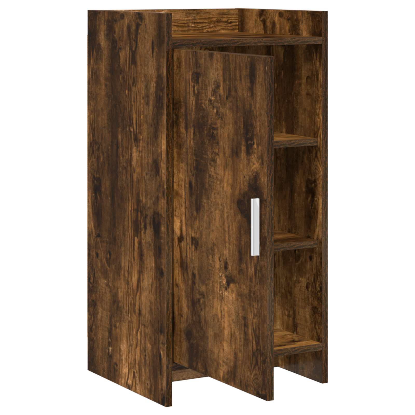 Servírovací Skříň Kouřový Dub 40 X 36 X 80 Cm Kompozitní Dřevo