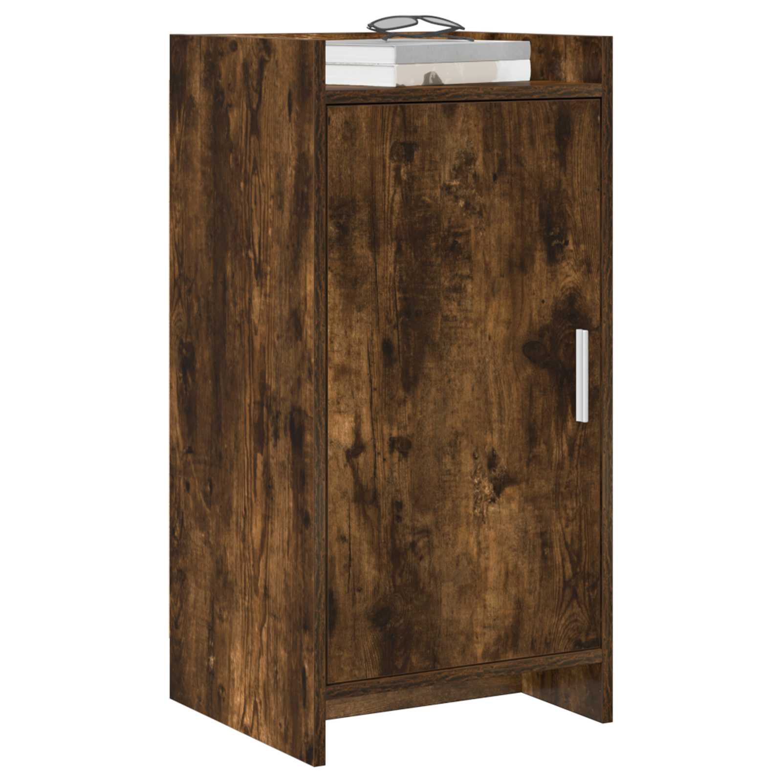 Servírovací Skříň Kouřový Dub 40 X 36 X 80 Cm Kompozitní Dřevo