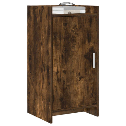 Servírovací Skříň Kouřový Dub 40 X 36 X 80 Cm Kompozitní Dřevo