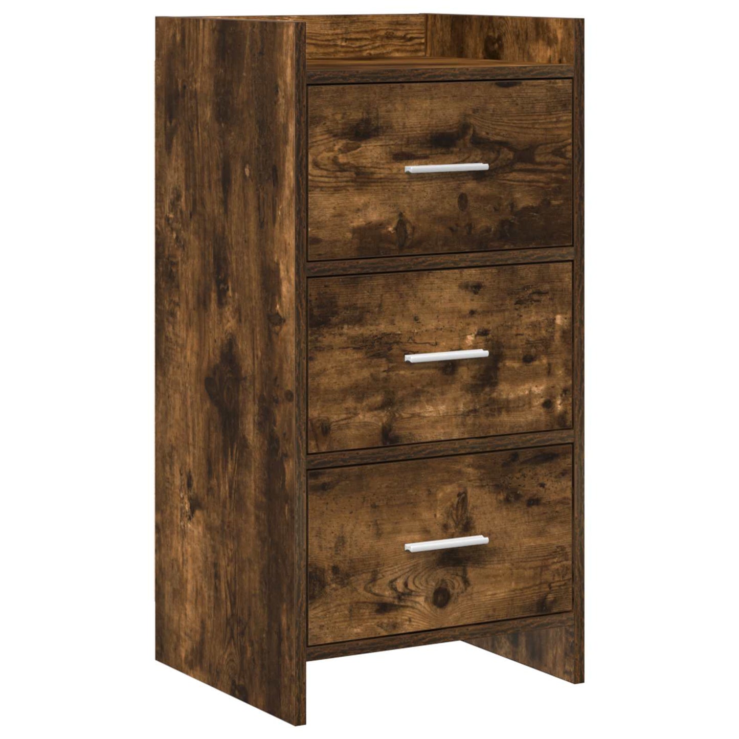Servírovací Skříň Kouřový Dub 40 X 36 X 80 Cm Kompozitní Dřevo