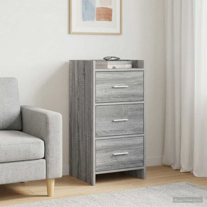Servírovací Skříň Šedý Sonoma 40 X 36 X 80 Cm Kompozitní Dřevo