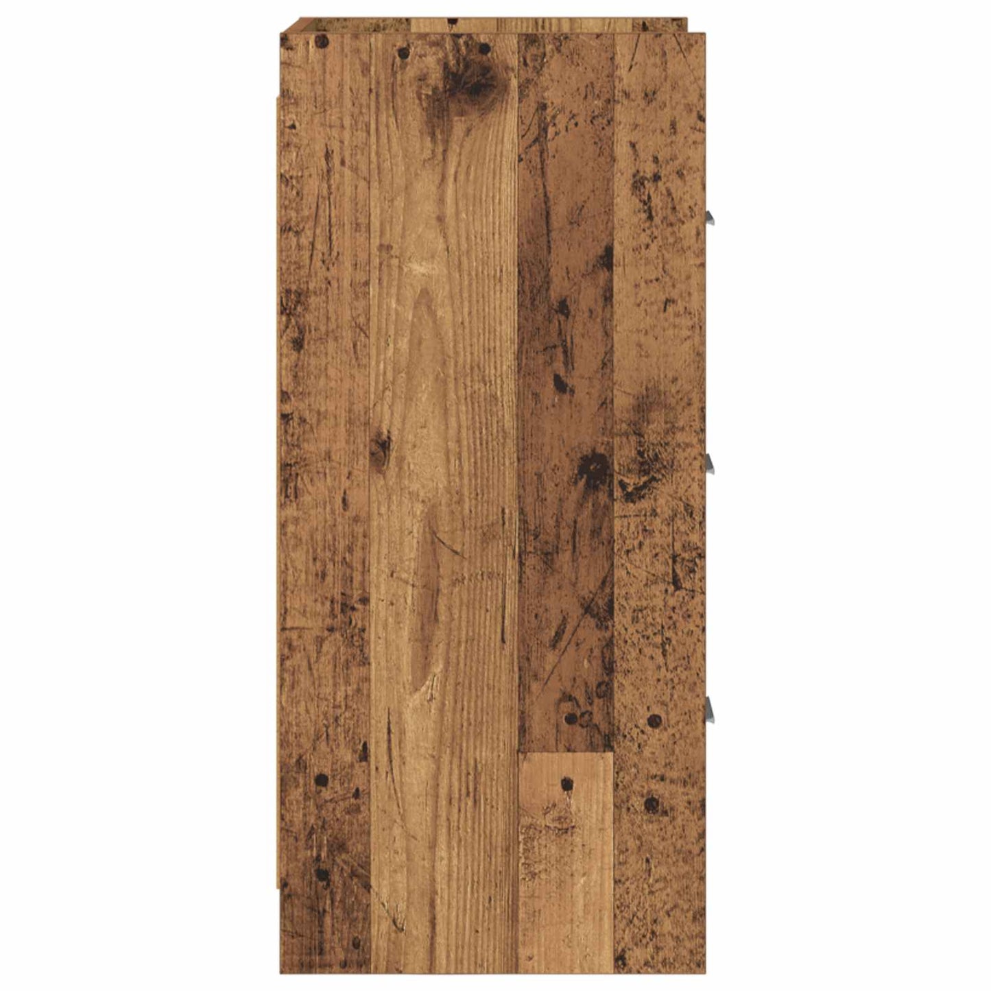 Servírovací Skříň Staré Dřevo 40 X 36 X 80 Cm Kompozitní Dřevo