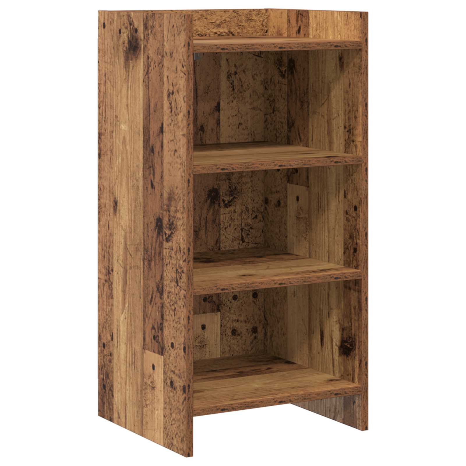 Servírovací Skříň Staré Dřevo 40 X 36 X 80 Cm Kompozitní Dřevo