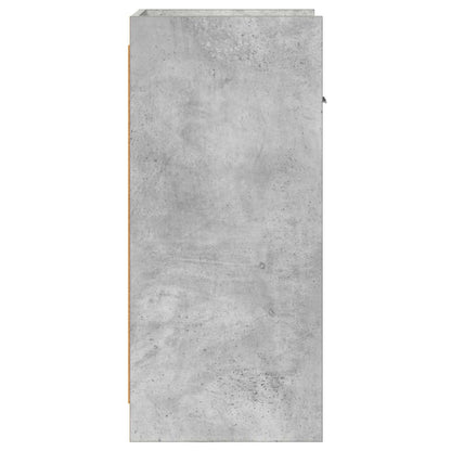 Servírovací Skříň Betonově Šedá 40 X 36 X 80 Cm