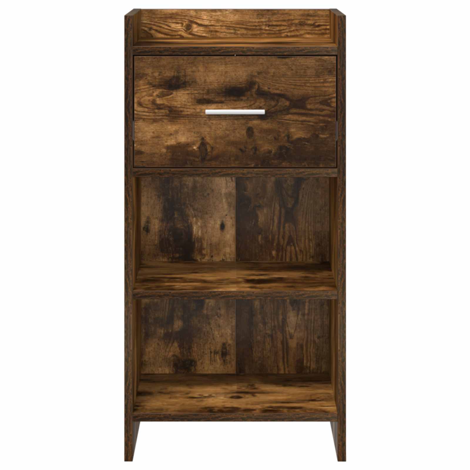 Servírovací Skříň Kouřový Dub 40 X 36 X 80 Cm Kompozitní Dřevo