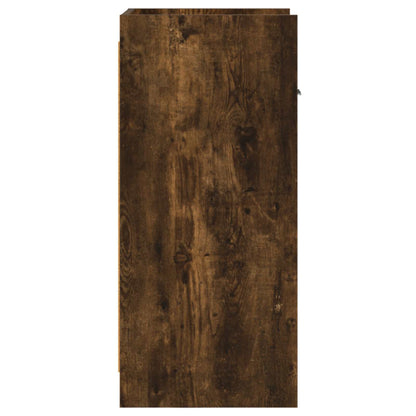 Servírovací Skříň Kouřový Dub 40 X 36 X 80 Cm Kompozitní Dřevo