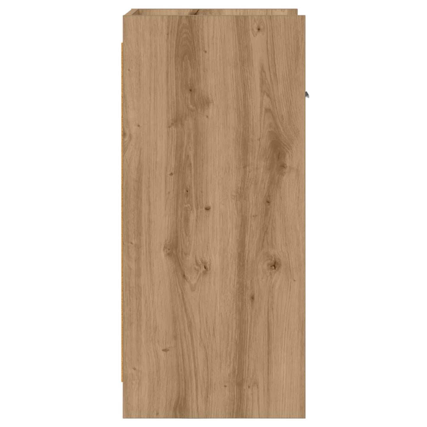 Servírovací Skříň Dub Artisan 40 X 36 X 80 Cm Kompozitní Dřevo