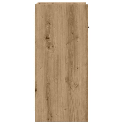 Servírovací Skříň Dub Artisan 40 X 36 X 80 Cm Kompozitní Dřevo