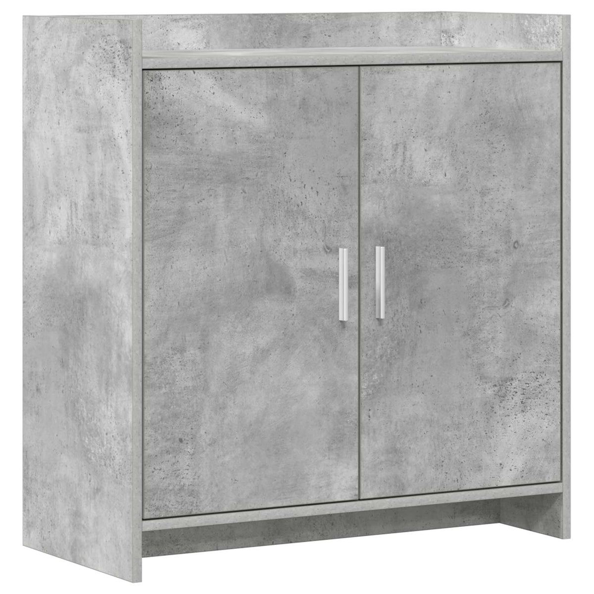 Servírovací Skříň Betonově Šedá 72 X 36 X 80 Cm