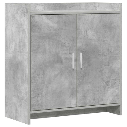 Servírovací Skříň Betonově Šedá 72 X 36 X 80 Cm