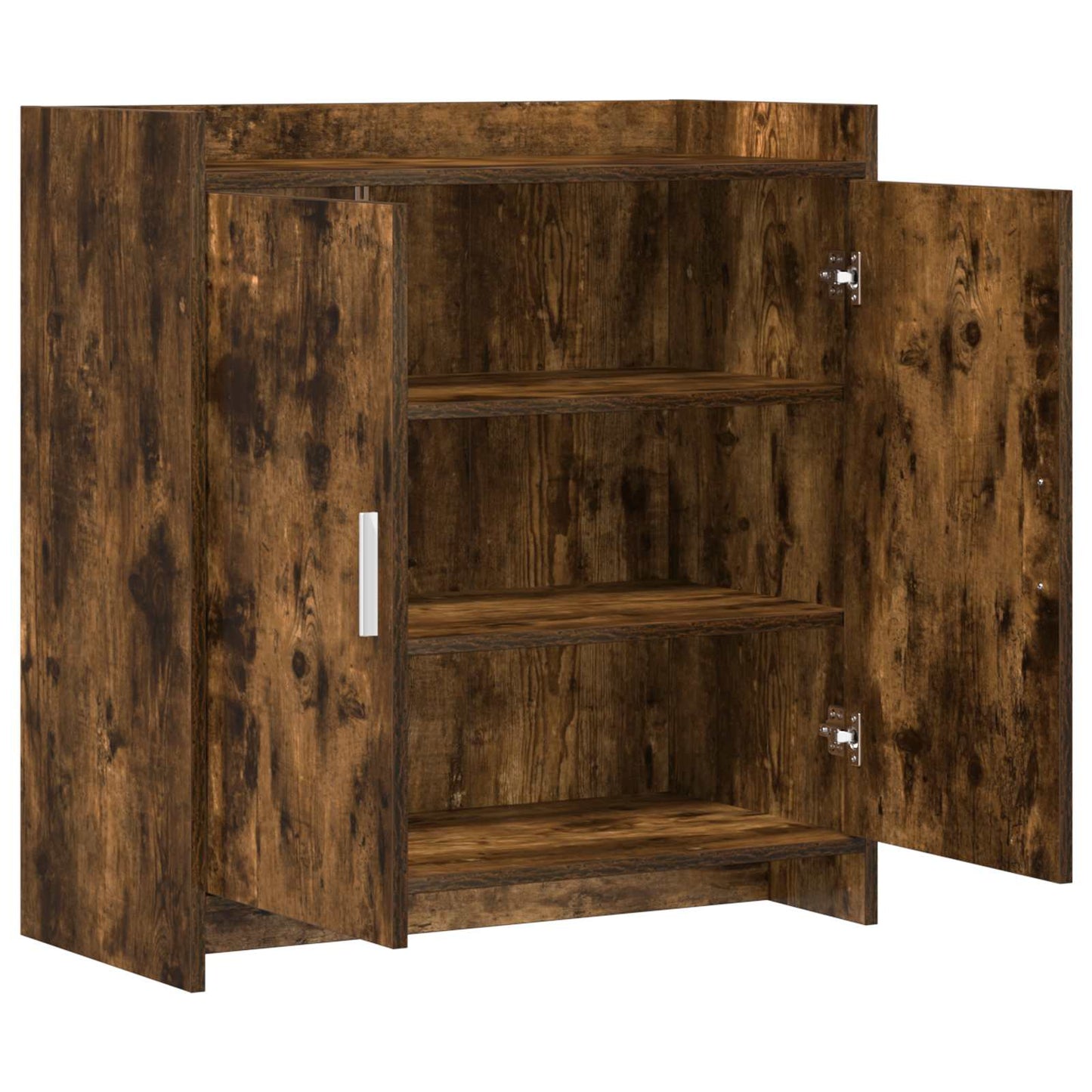 Servírovací Skříň Kouřový Dub 72 X 36 X 80 Cm Kompozitní Dřevo