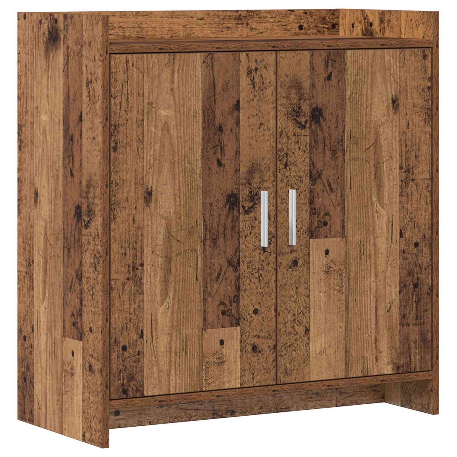 Servírovací Skříň Staré Dřevo 72 X 36 X 80 Cm Kompozitní Dřevo