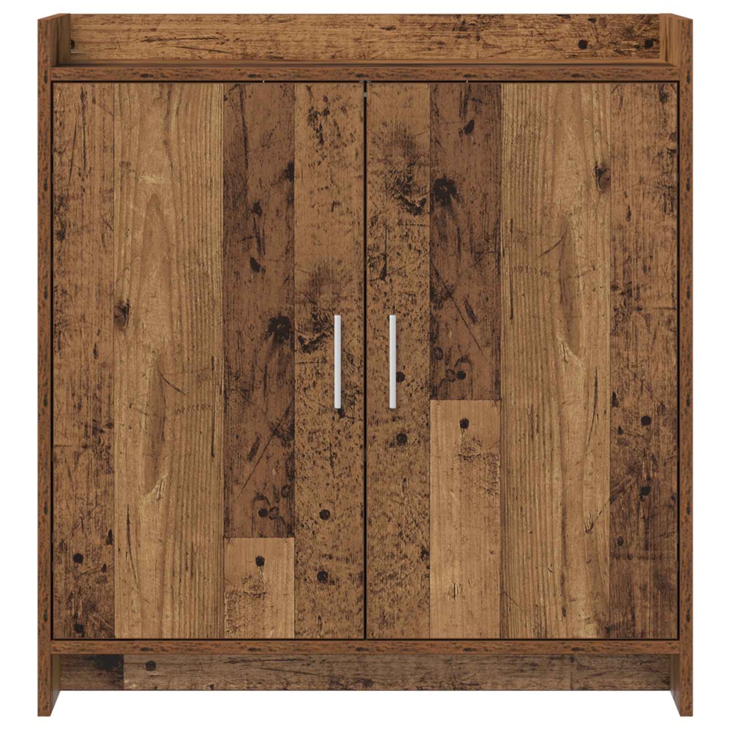 Servírovací Skříň Staré Dřevo 72 X 36 X 80 Cm Kompozitní Dřevo