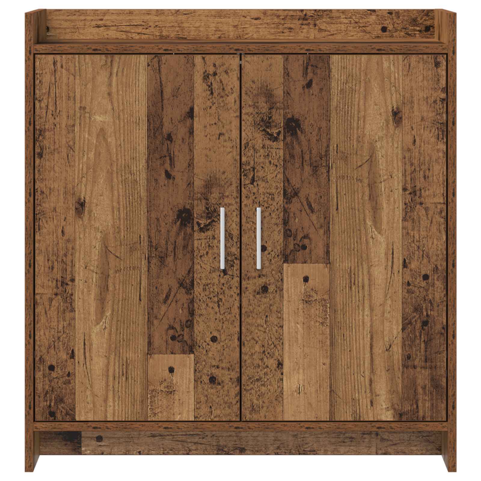 Servírovací Skříň Staré Dřevo 72 X 36 X 80 Cm Kompozitní Dřevo