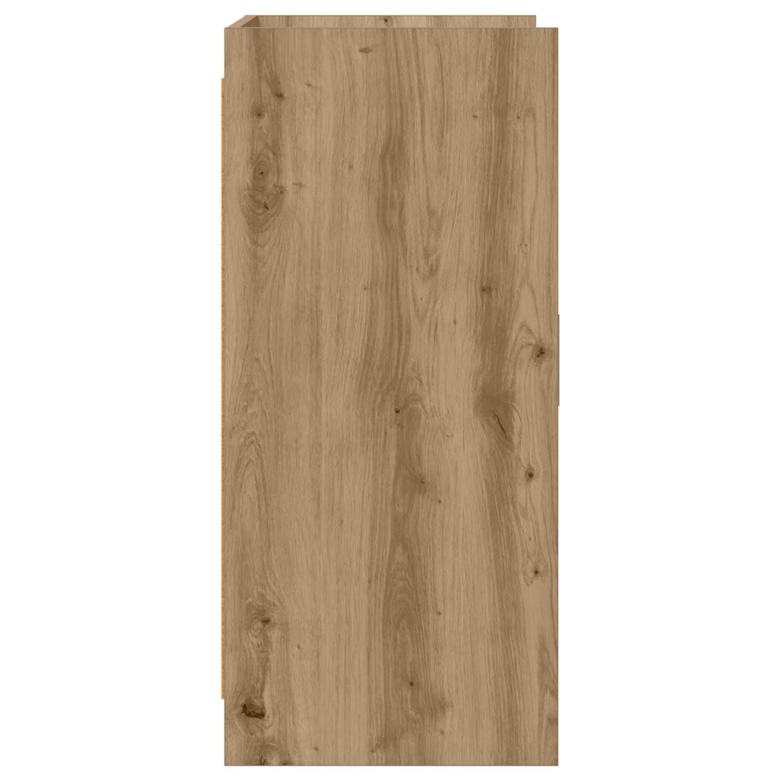 Servírovací Skříň Dub Artisan 72 X 36 X 80 Cm Kompozitní Dřevo