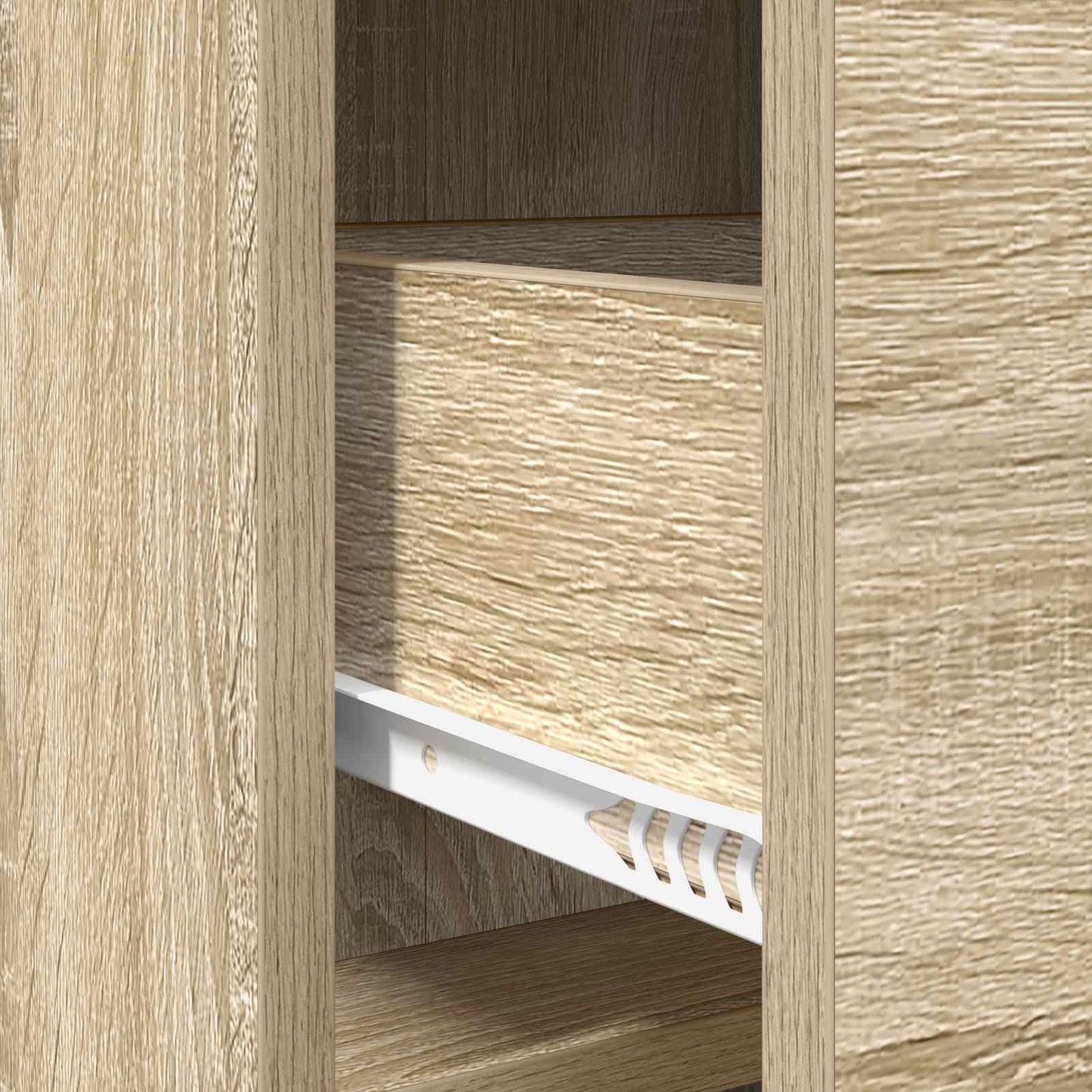 Servírovací Skříň Dub Sonoma 75 X 33 X 80 Cm Kompozitní Dřevo