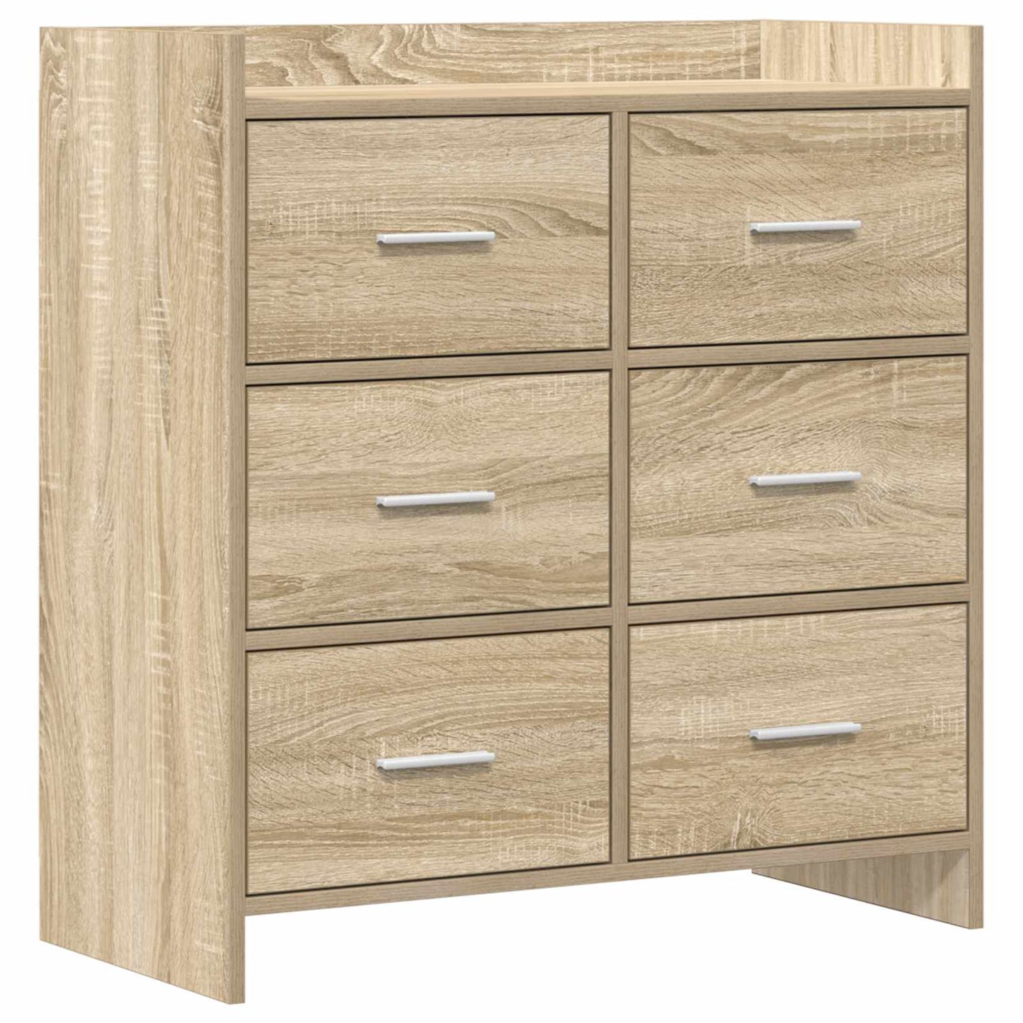 Servírovací Skříň Dub Sonoma 75 X 33 X 80 Cm Kompozitní Dřevo