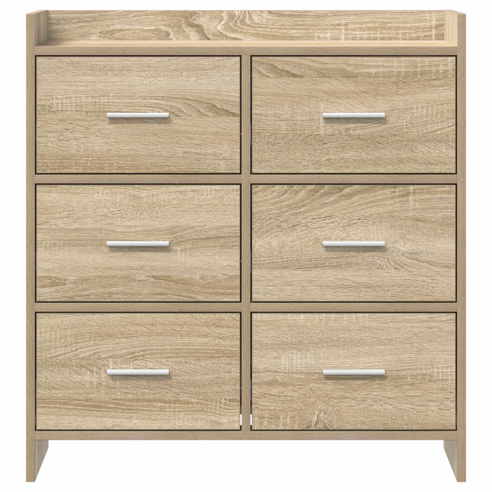 Servírovací Skříň Dub Sonoma 75 X 33 X 80 Cm Kompozitní Dřevo