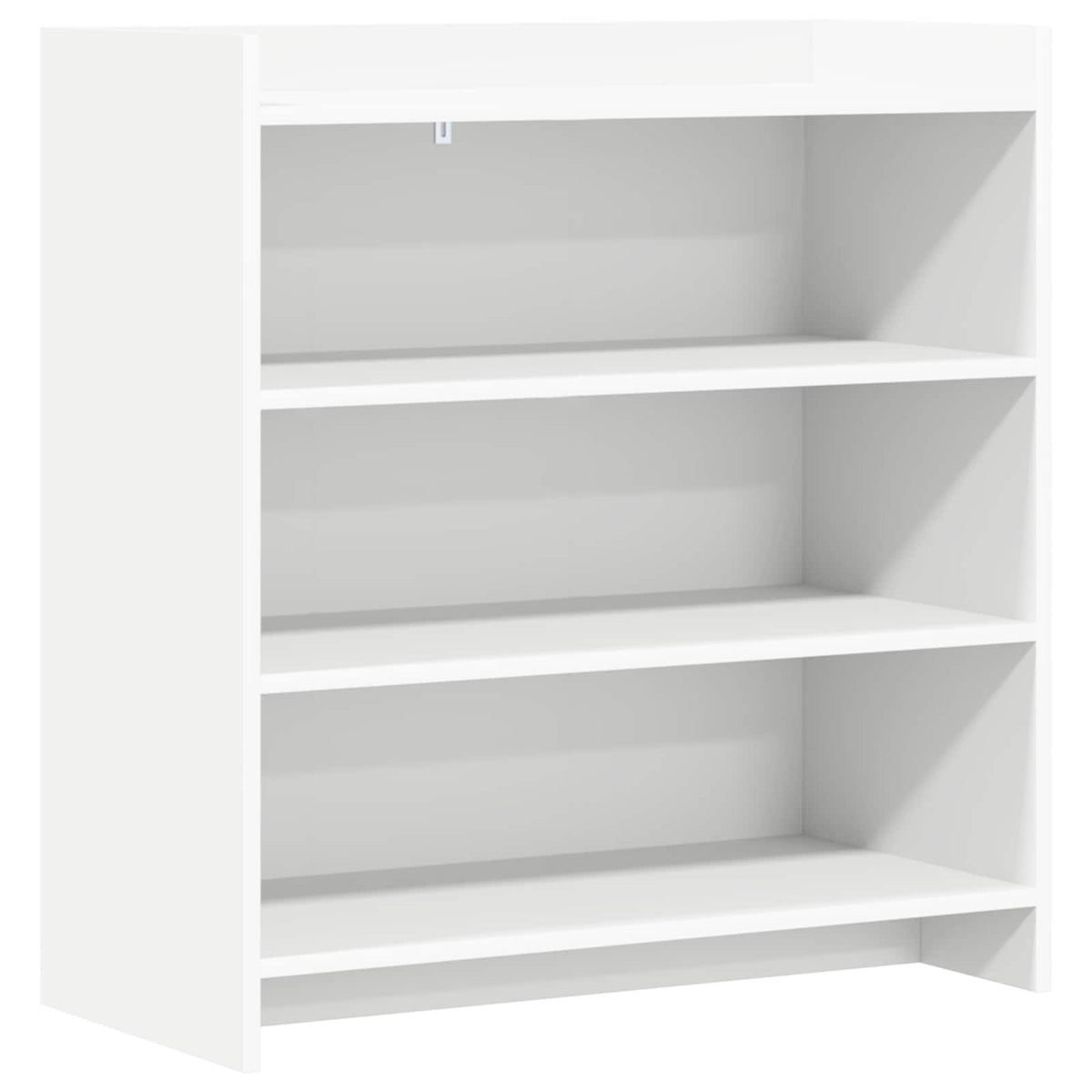 Servírovací Skříň Bílá 75 X 36 X 80 Cm Kompozitní Dřevo