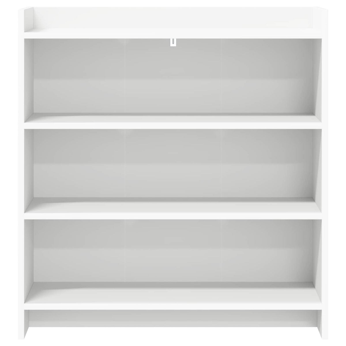 Servírovací Skříň Bílá 75 X 36 X 80 Cm Kompozitní Dřevo