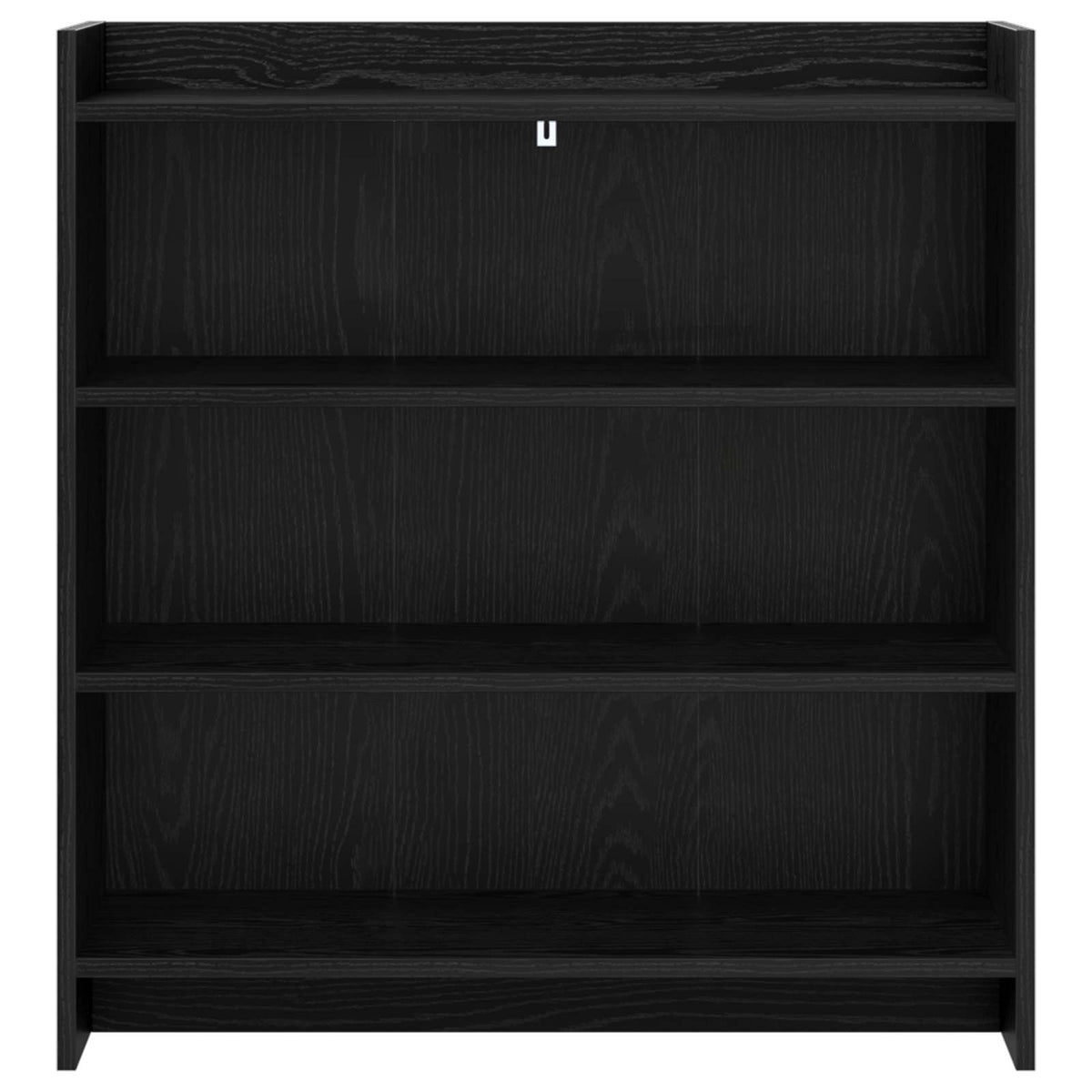 Servírovací Skříň Černý Dub 75 X 36 X 80 Cm Kompozitní Dřevo