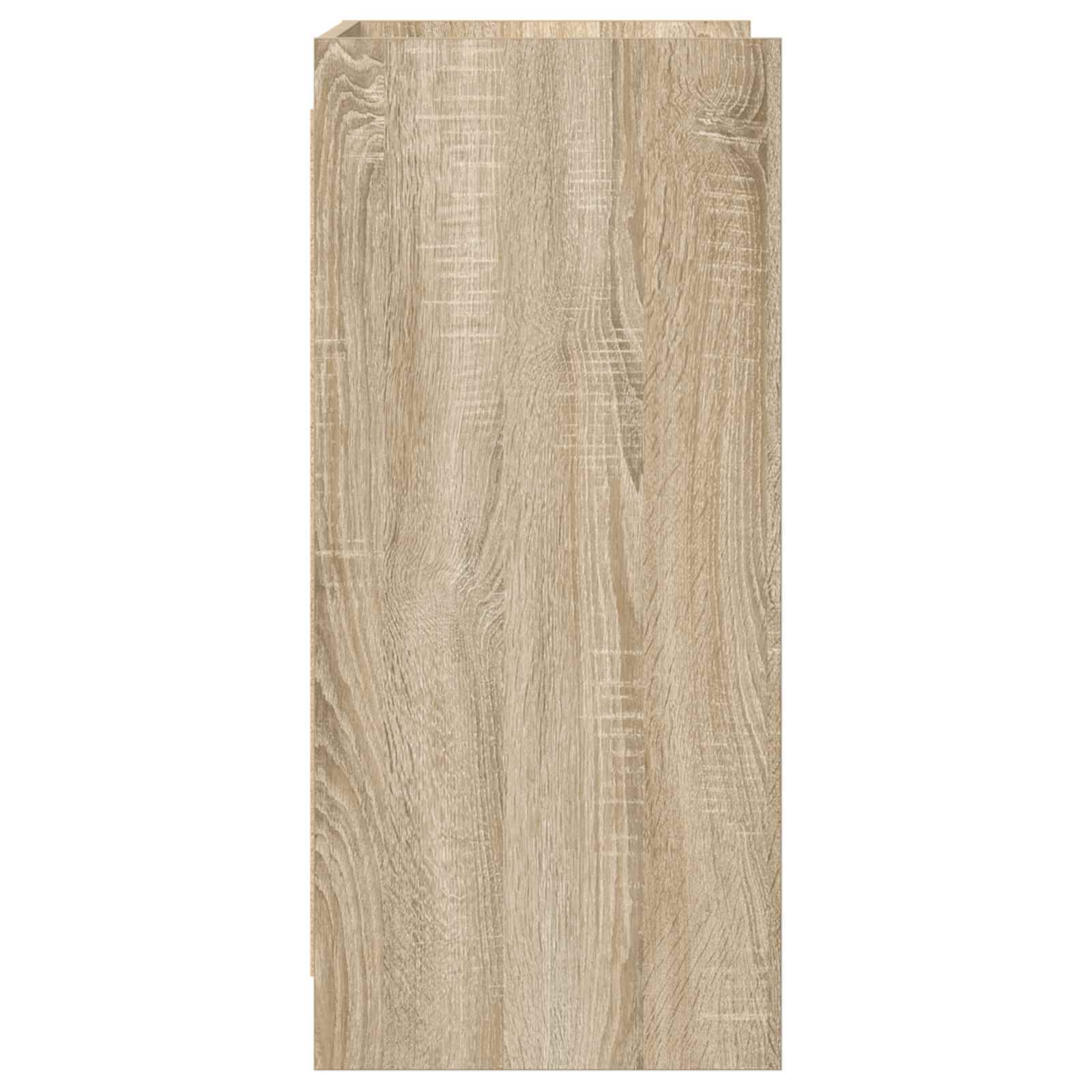 Servírovací Skříň Dub Sonoma 75 X 36 X 80 Cm Kompozitní Dřevo