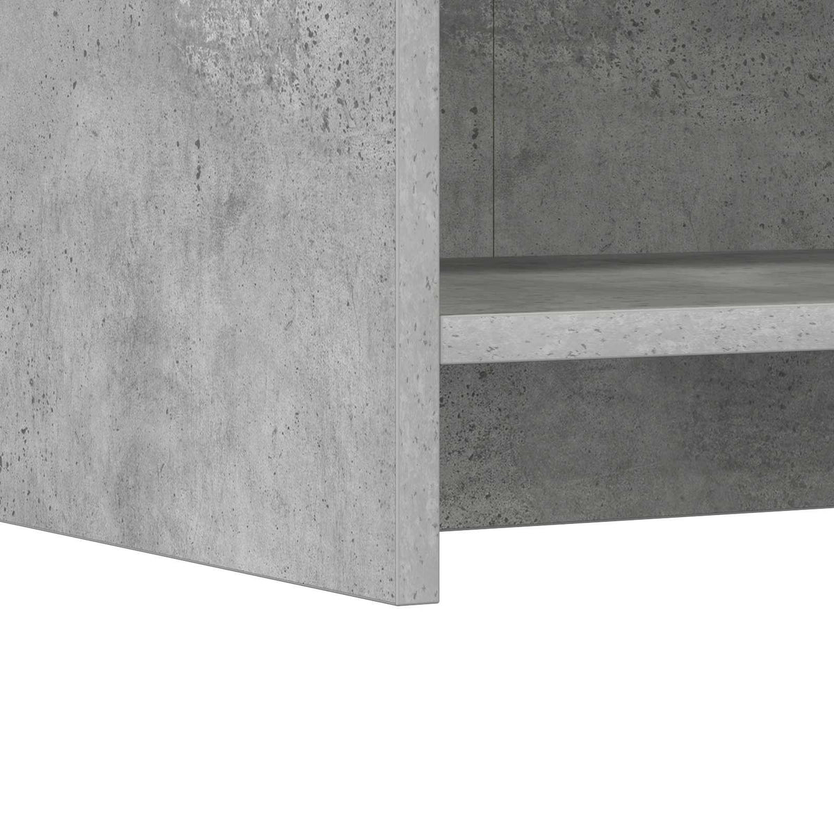 Servírovací Skříň Betonově Šedá 75 X 36 X 80 Cm