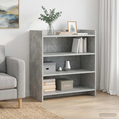 Servírovací Skříň Betonově Šedá 75 X 36 X 80 Cm