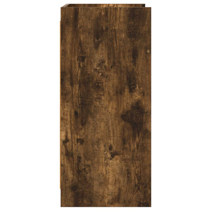 Servírovací Skříň Kouřový Dub 75 X 36 X 80 Cm Kompozitní Dřevo