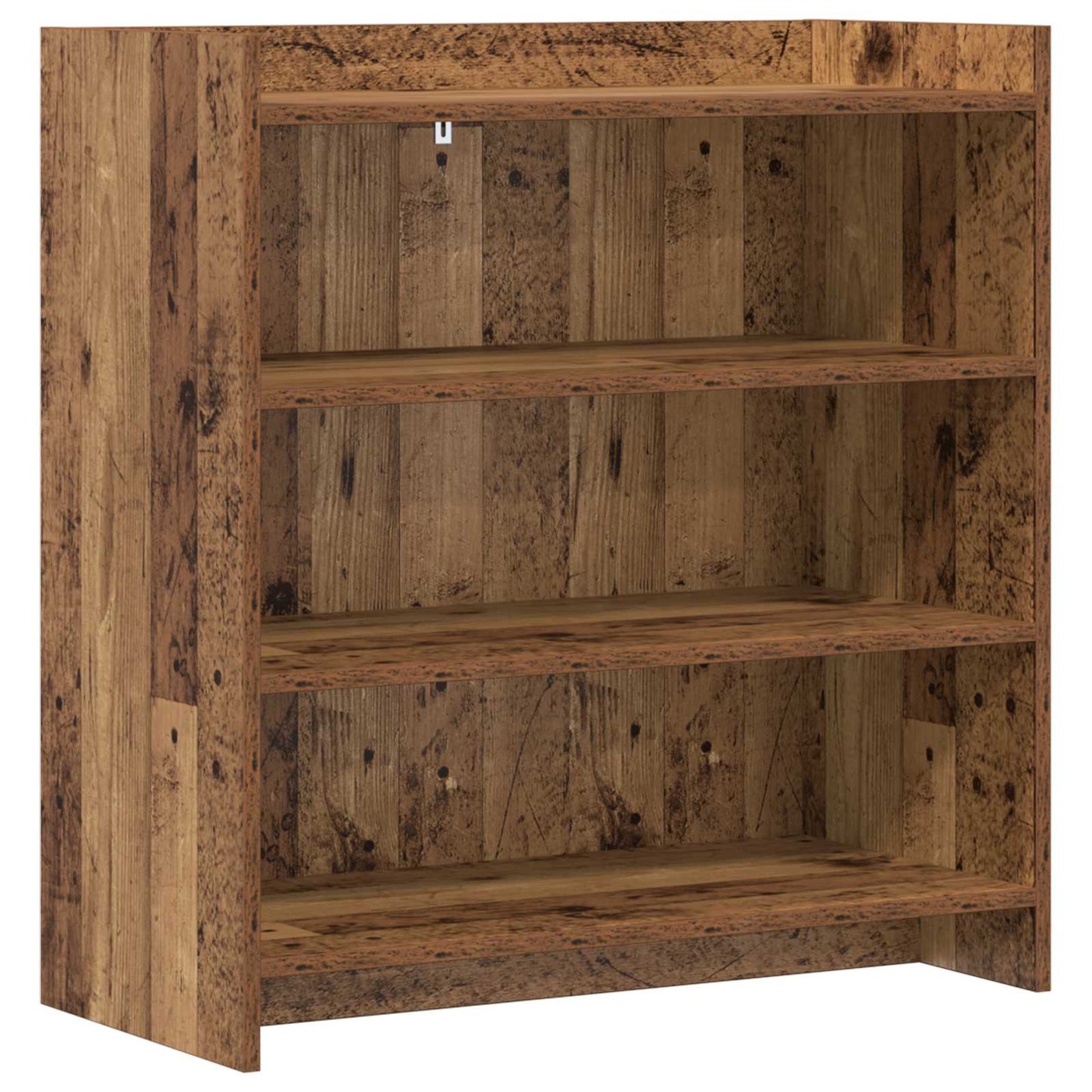 Servírovací Skříň Staré Dřevo 75 X 36 X 80 Cm Kompozitní Dřevo