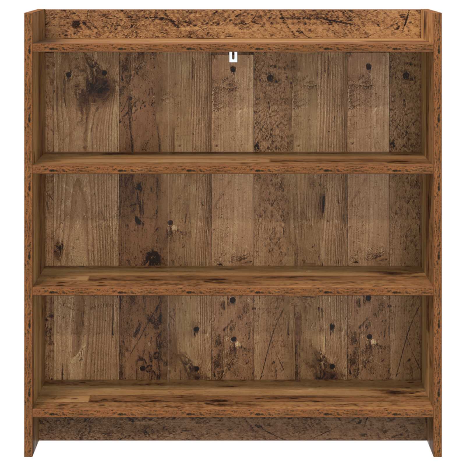 Servírovací Skříň Staré Dřevo 75 X 36 X 80 Cm Kompozitní Dřevo