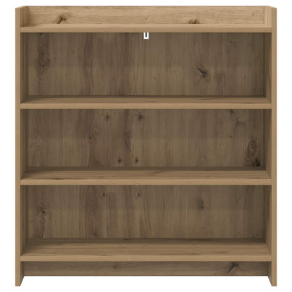 Servírovací Skříň Dub Artisan 75 X 36 X 80 Cm Kompozitní Dřevo