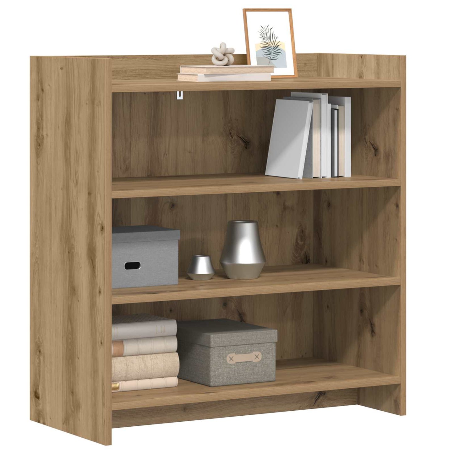 Servírovací Skříň Dub Artisan 75 X 36 X 80 Cm Kompozitní Dřevo