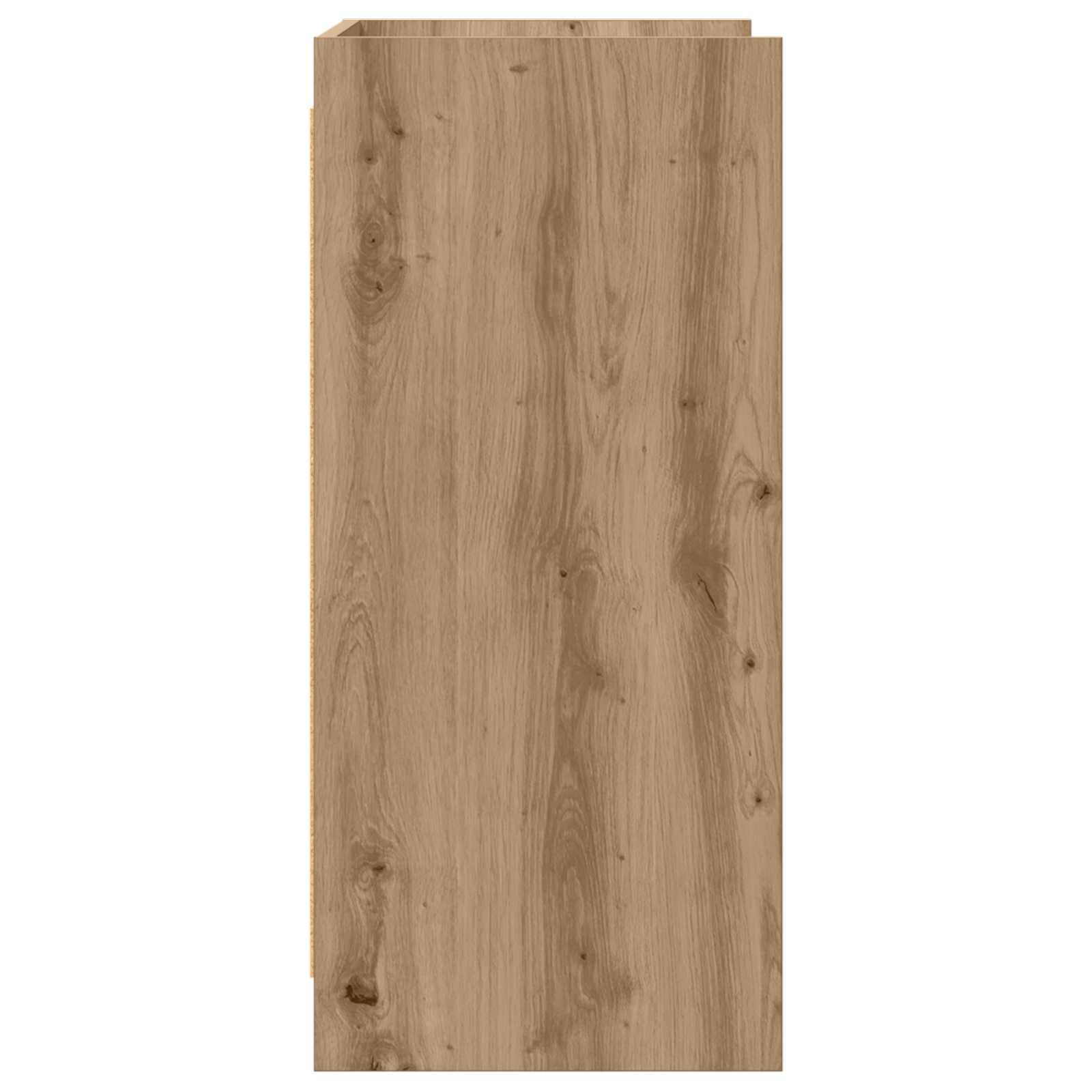 Servírovací Skříň Dub Artisan 75 X 36 X 80 Cm Kompozitní Dřevo