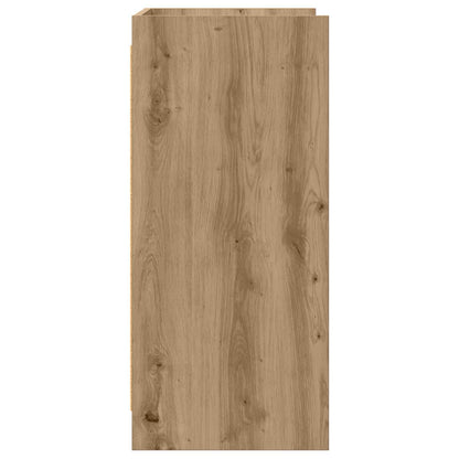 Servírovací Skříň Dub Artisan 75 X 36 X 80 Cm Kompozitní Dřevo