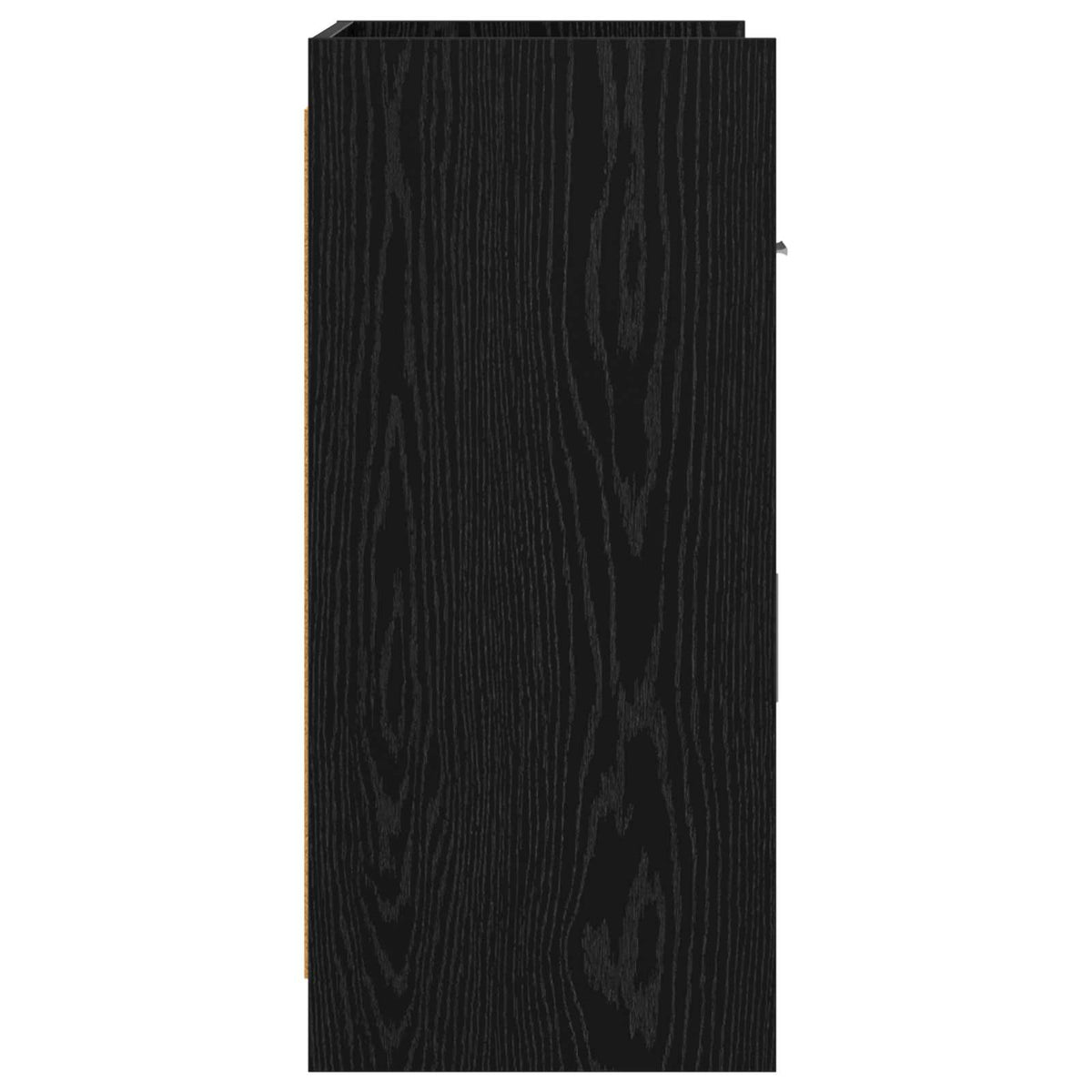 Servírovací Skříň Černý Dub 75 X 36 X 80 Cm Kompozitní Dřevo