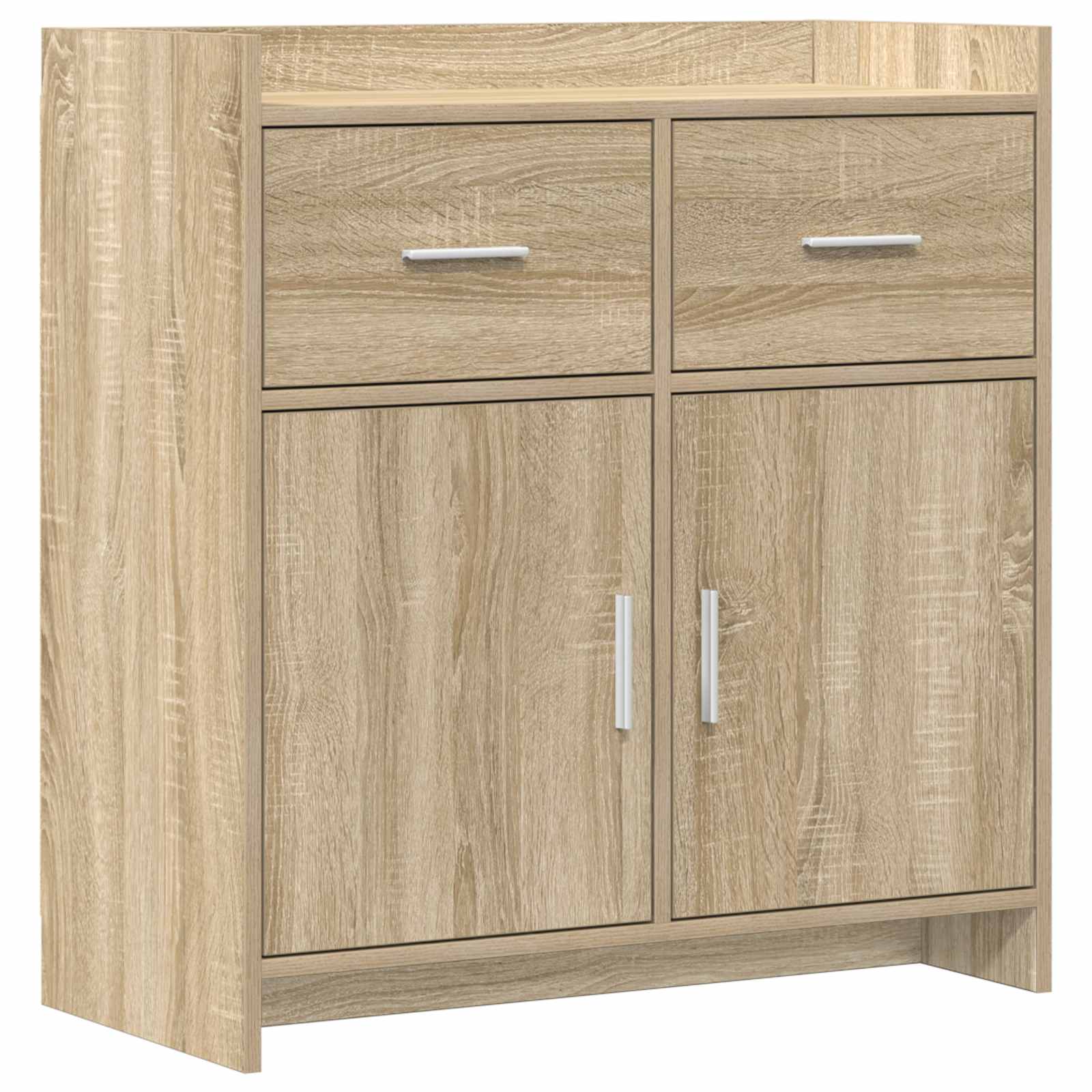 Servírovací Skříň Dub Sonoma 75 X 36 X 80 Cm Kompozitní Dřevo