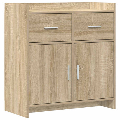 Servírovací Skříň Dub Sonoma 75 X 36 X 80 Cm Kompozitní Dřevo