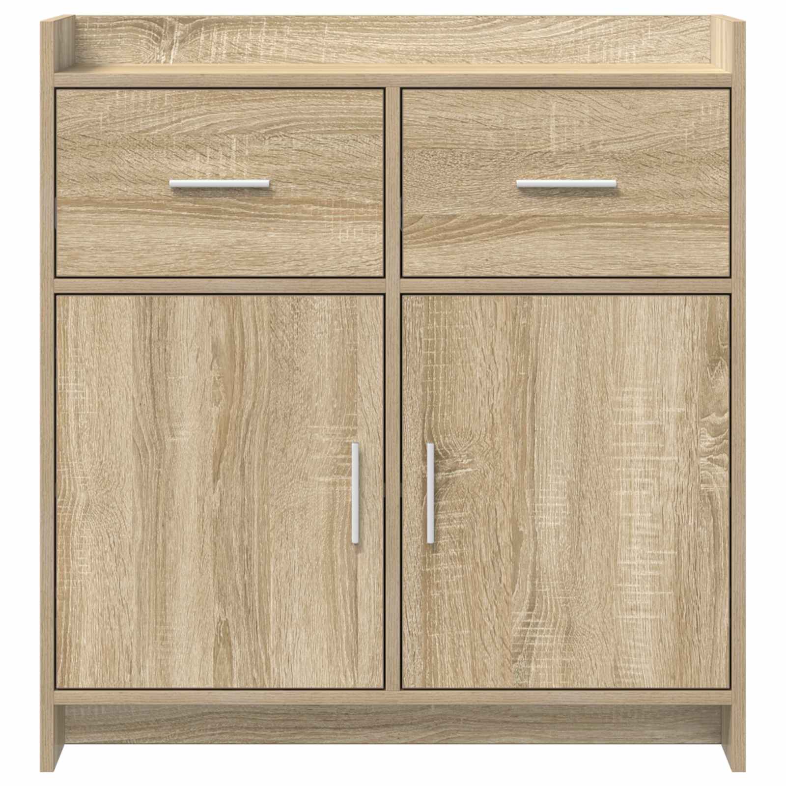 Servírovací Skříň Dub Sonoma 75 X 36 X 80 Cm Kompozitní Dřevo