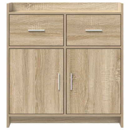 Servírovací Skříň Dub Sonoma 75 X 36 X 80 Cm Kompozitní Dřevo